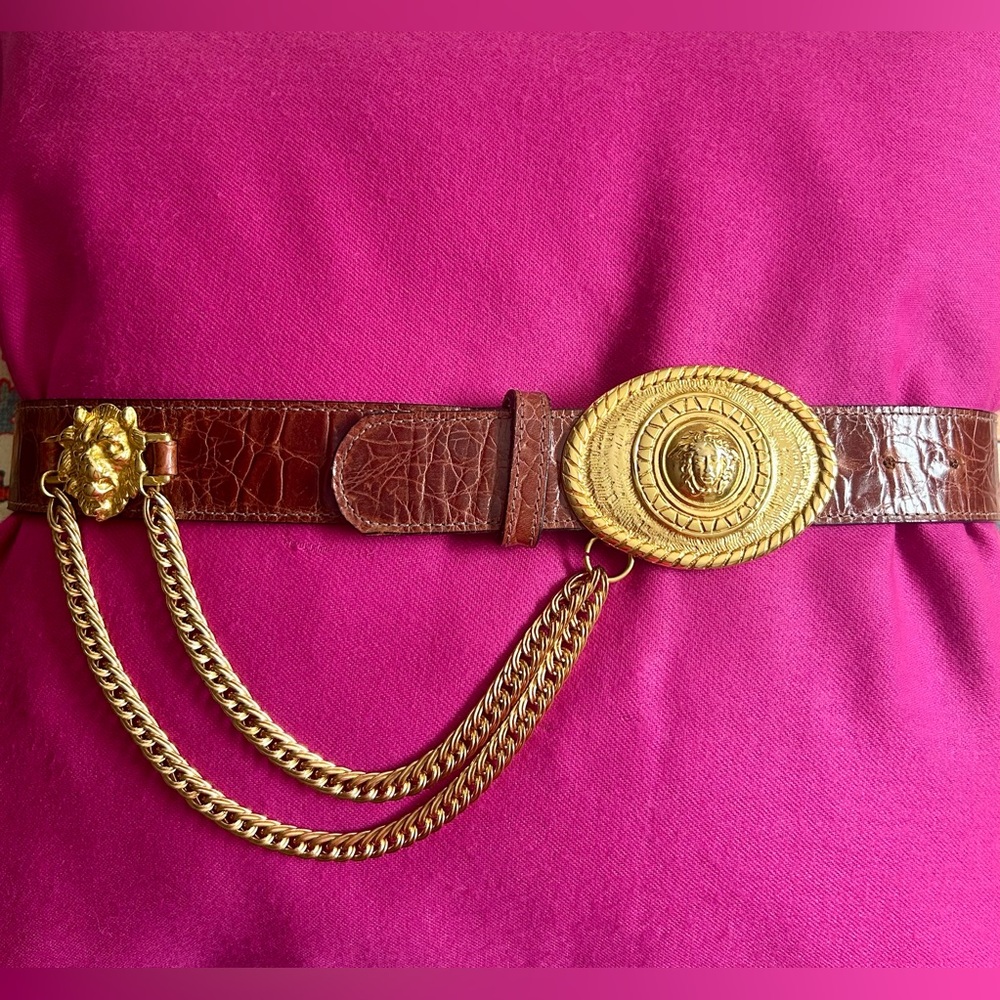 Vintage Streets Ahead Aries Belt with Chains